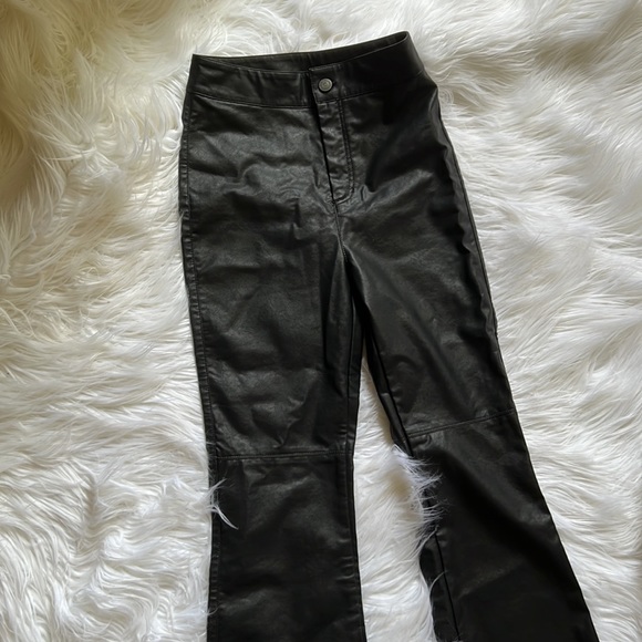 Free People Sasha Vegan Kick Flare Pants - Picture 10 of 13